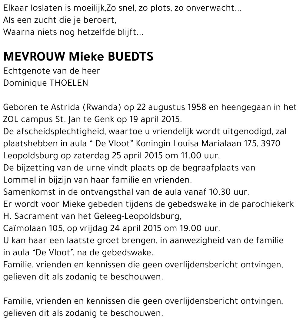 Mieke Buedts