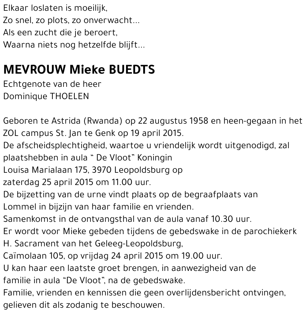 Mieke Buedts
