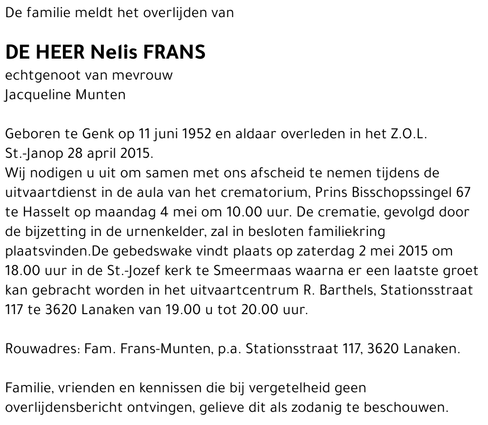 Nelis Frans