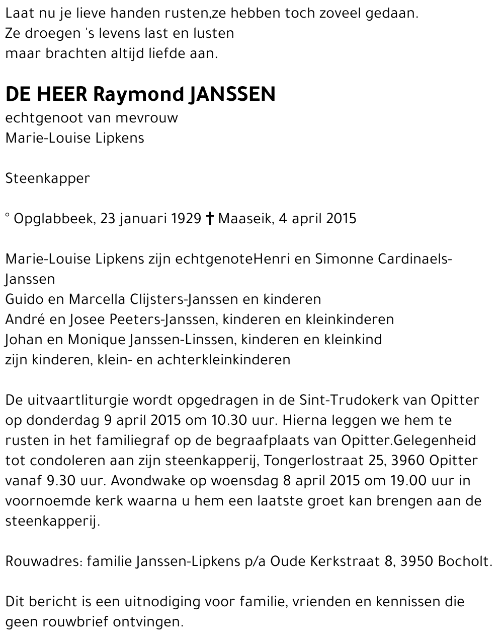 Raymond Janssen