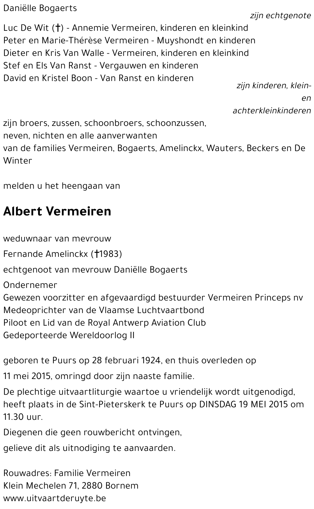 Albert Vermeiren
