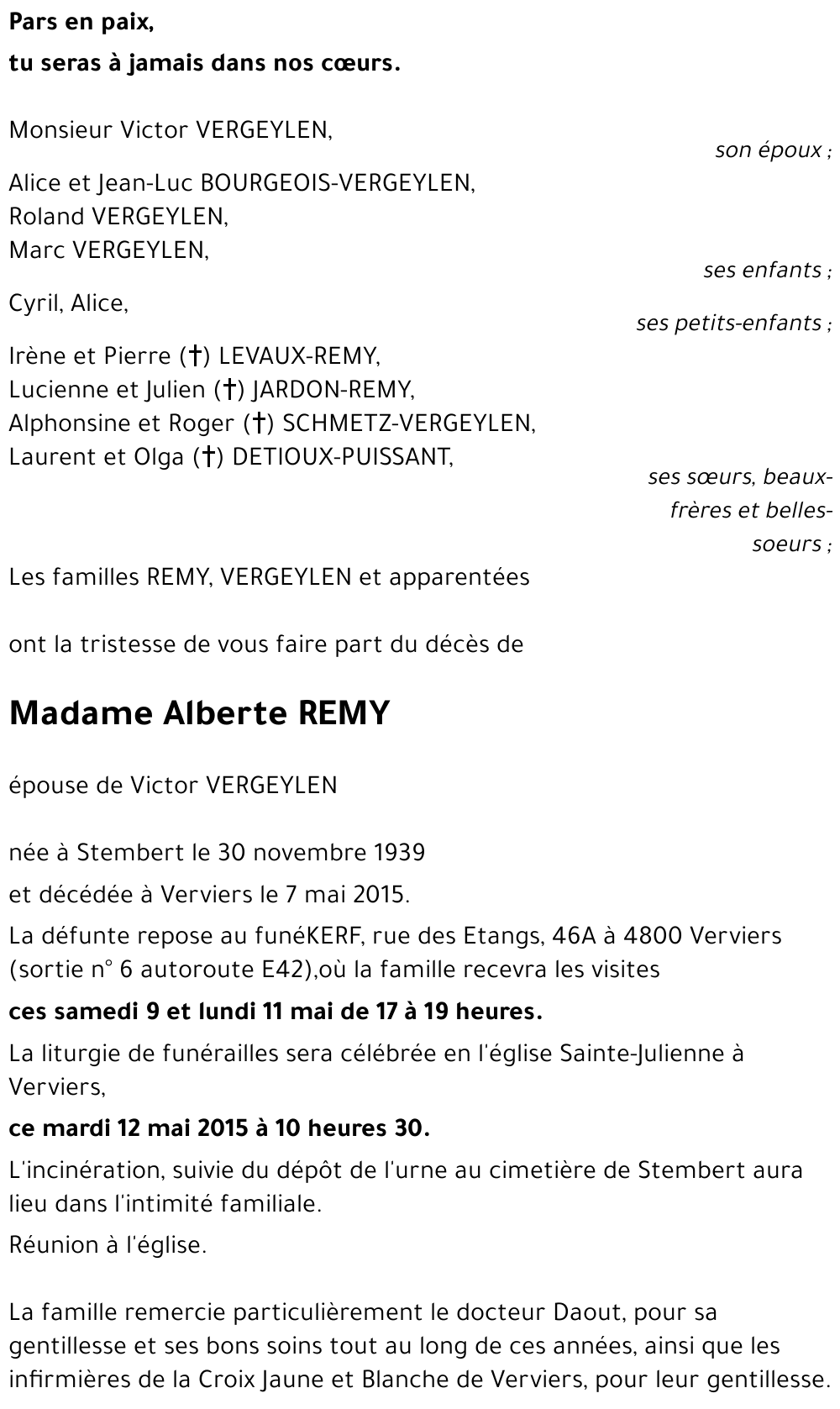 Alberte REMY