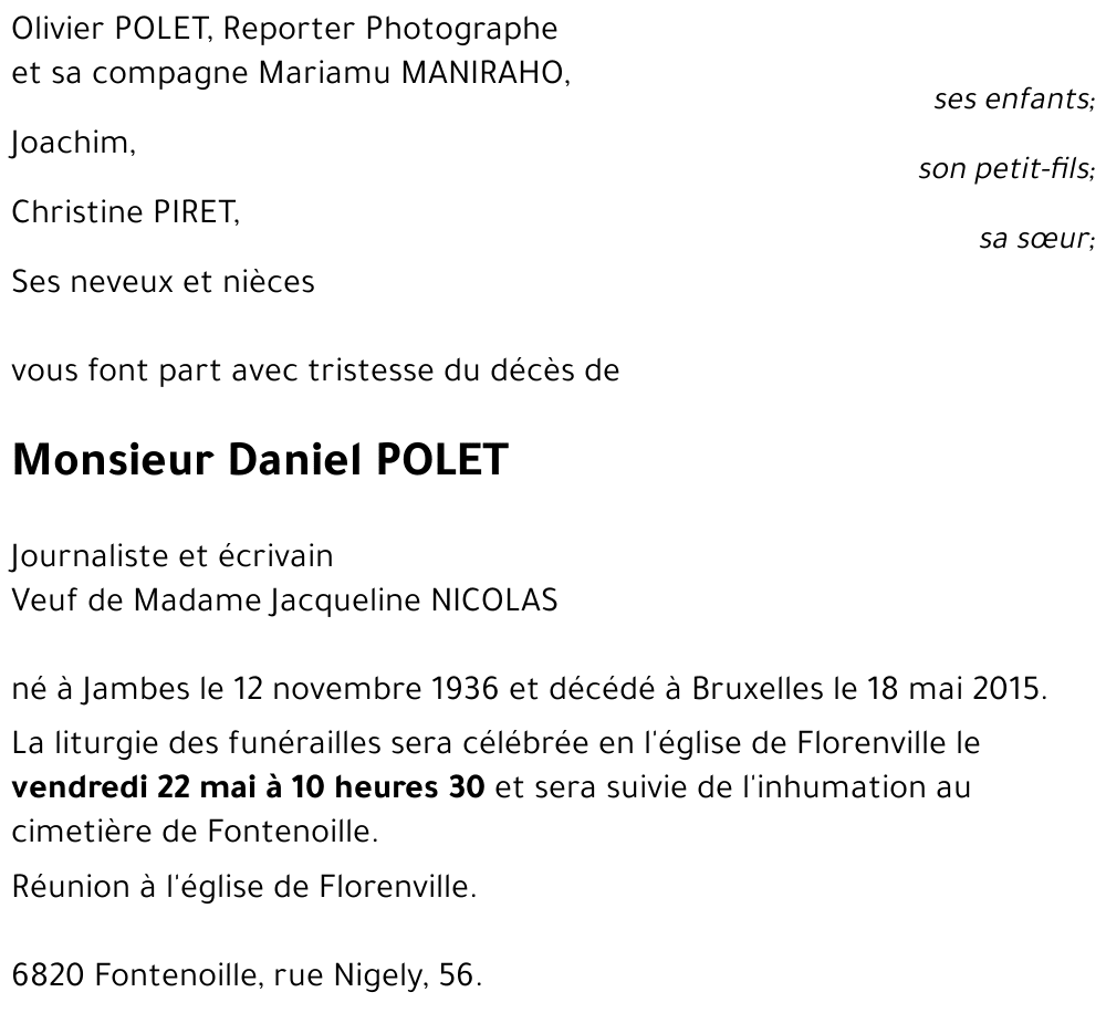 Daniel POLET