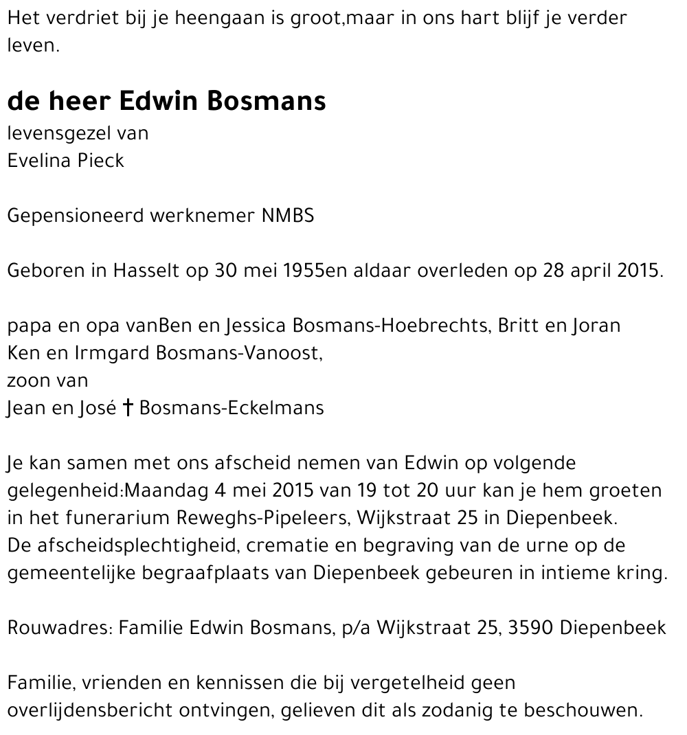 Edwin Bosmans