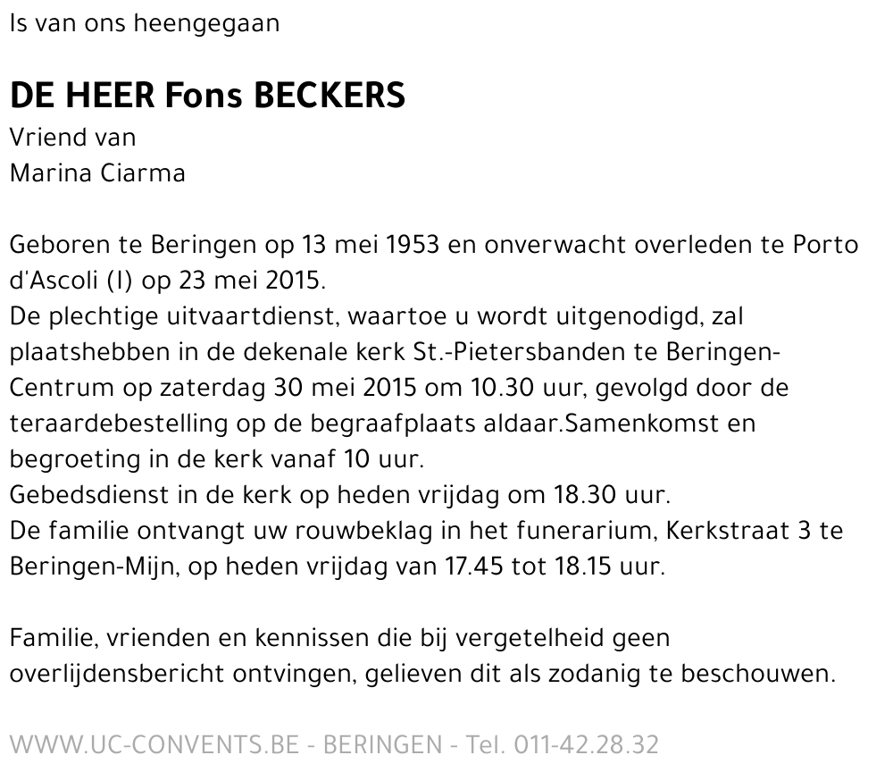 Fons Beckers