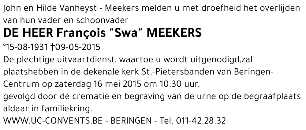 François Meekers