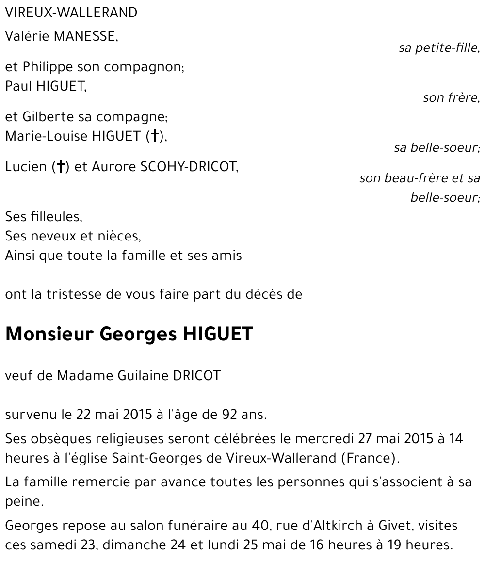 Georges HIGUET