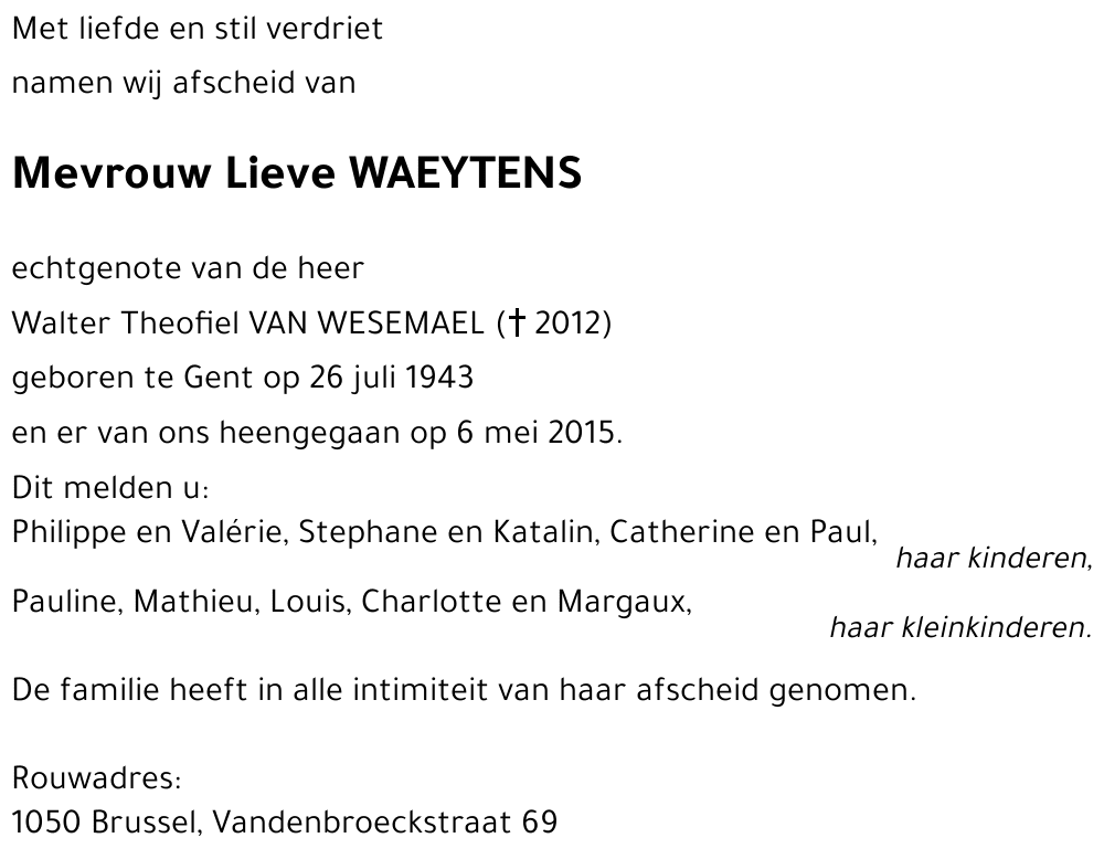 Godelieve Waeytens