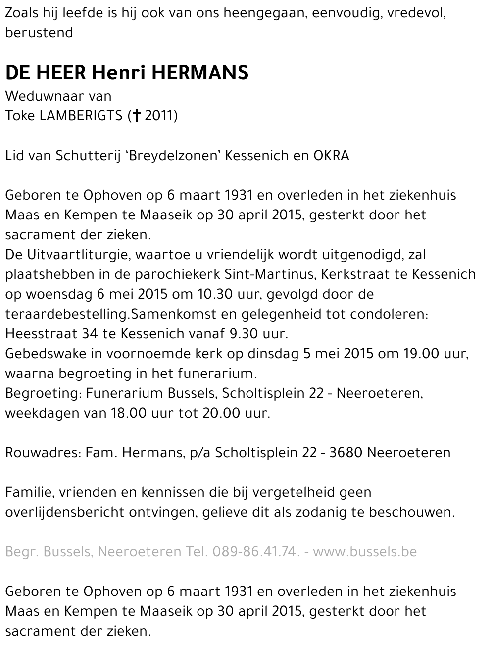 Henri HERMANS