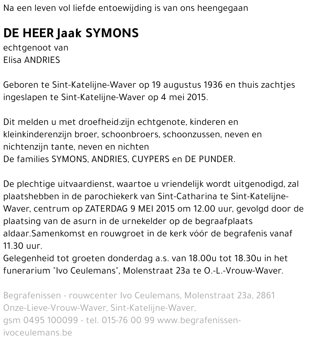 Jaak Symons