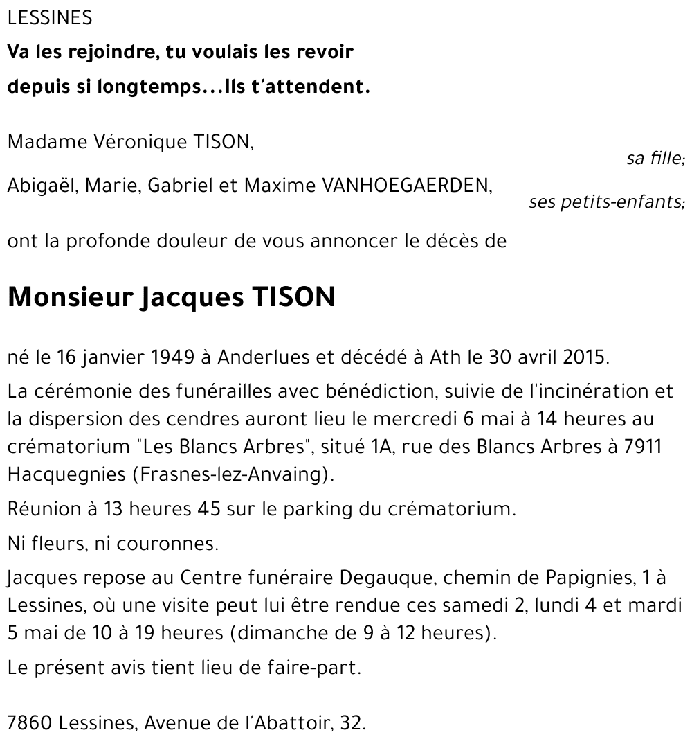 Jacques TISON