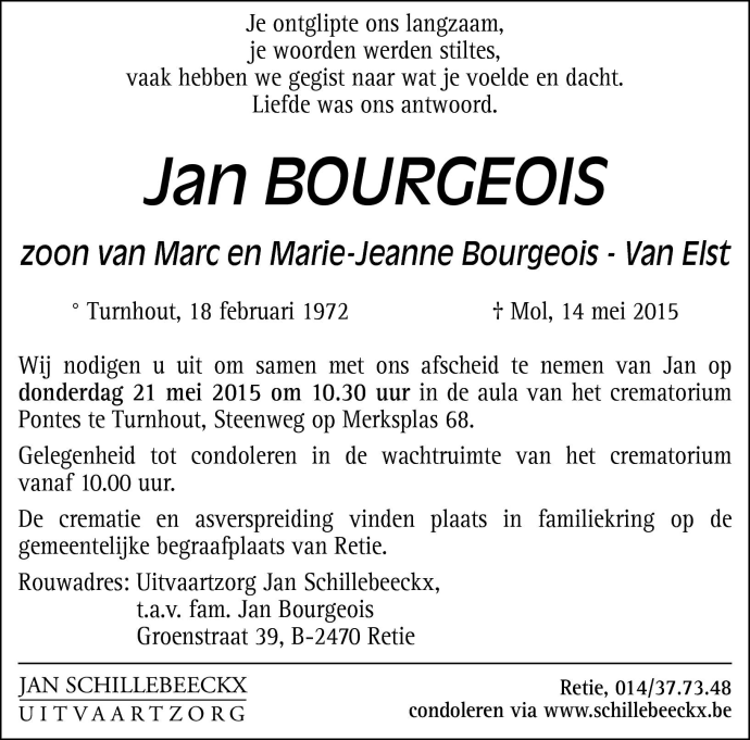 Jan Bourgeois