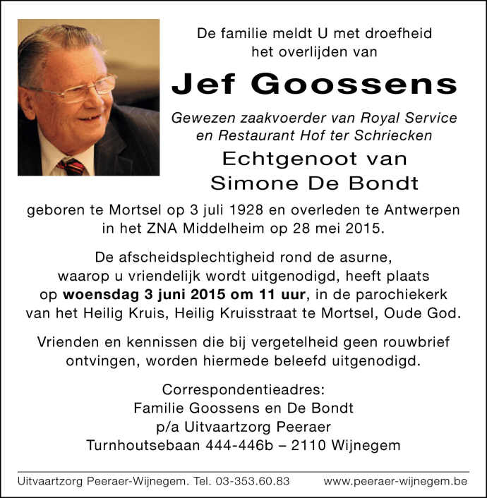 Jef Goossens