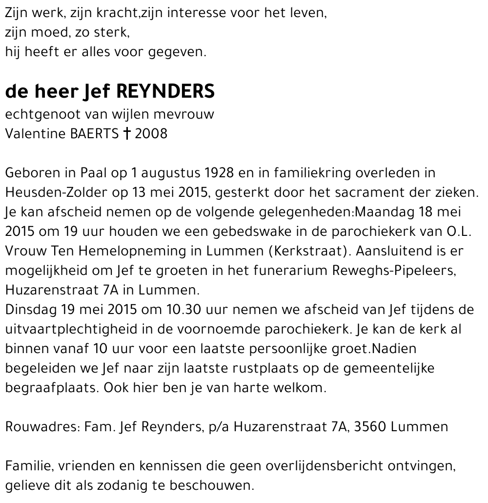 Jef Reynders