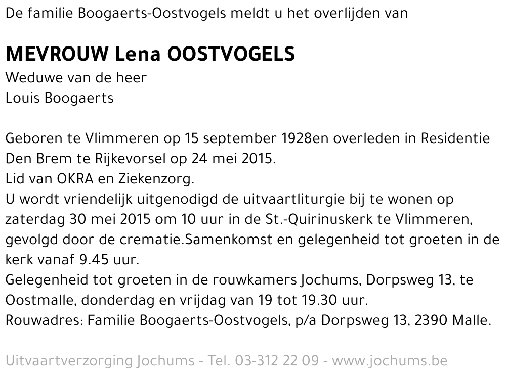 Lena Oostvogels