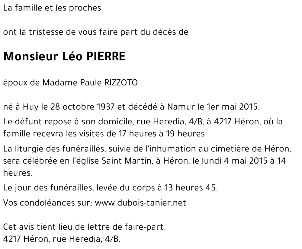 Léo PIERRE