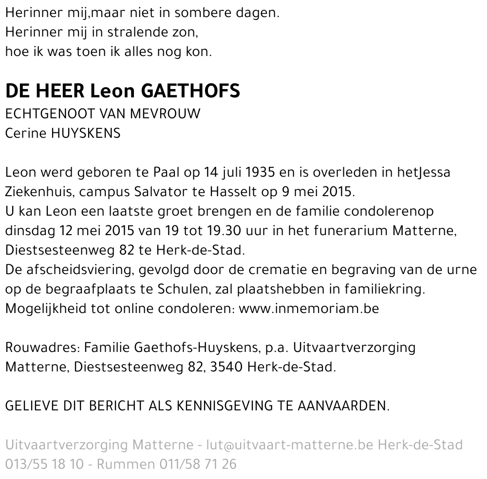 Leon Gaethofs