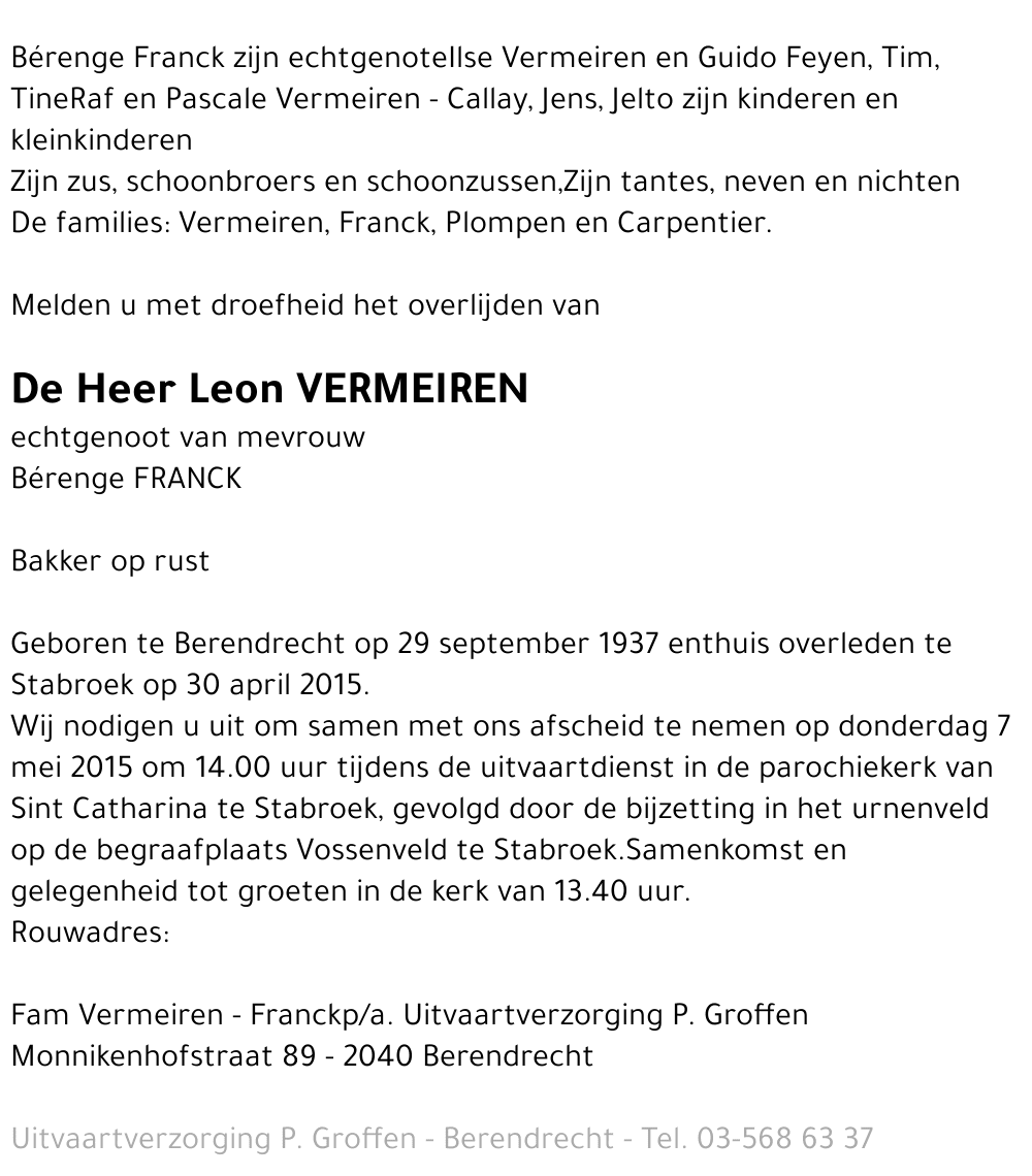 Leon Vermeiren