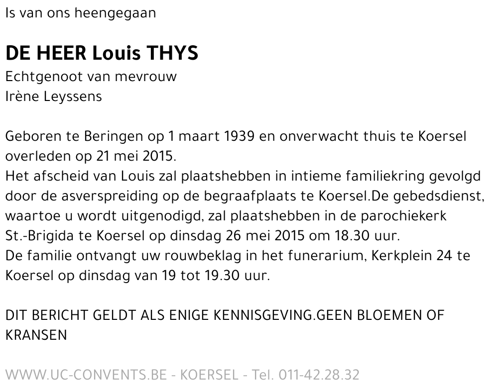 Louis Thys
