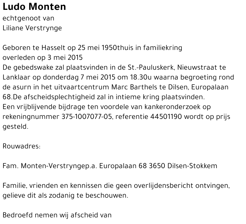 Ludo Monten