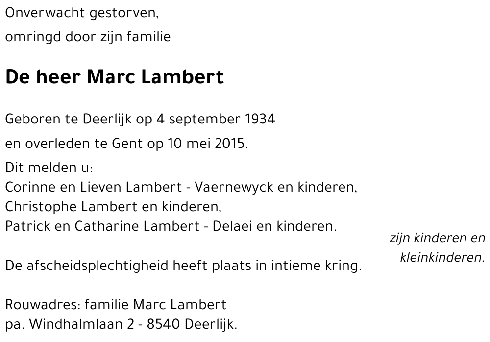 Marc Lambert
