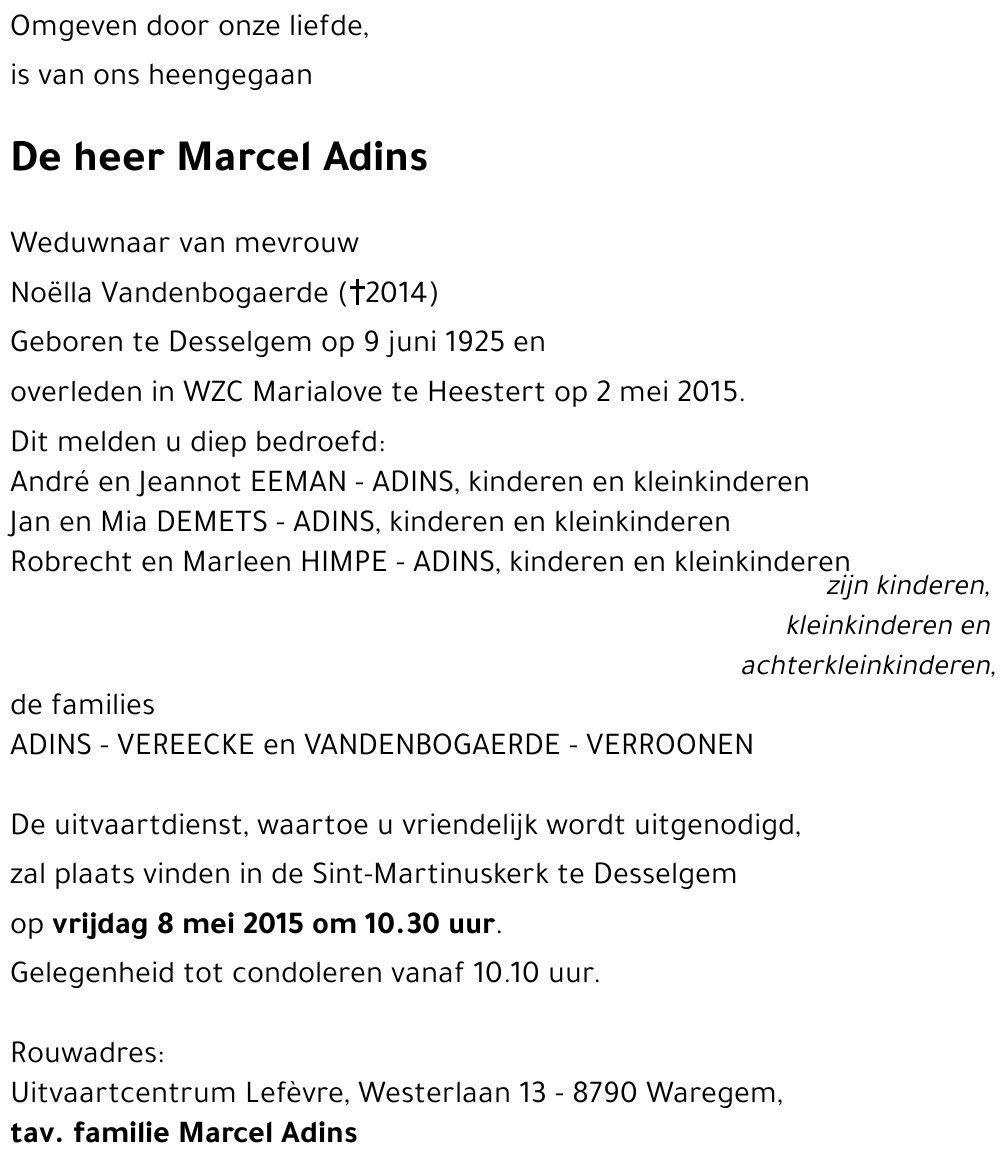Marcel Adins