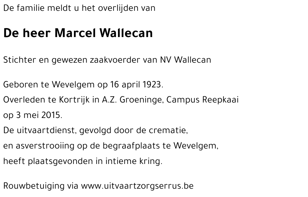 Marcel Wallecan