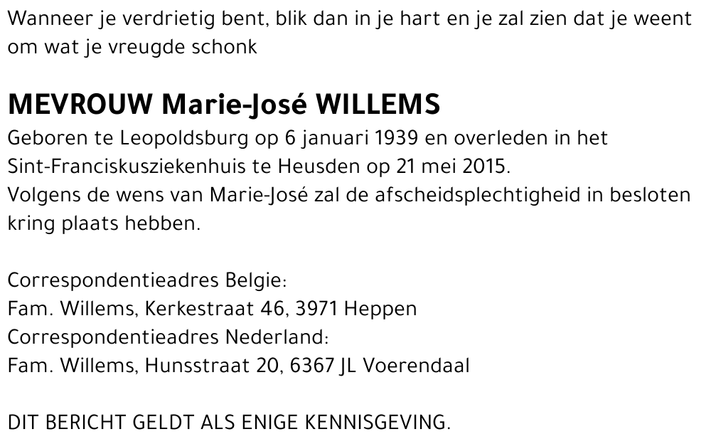 Marie-José Willems