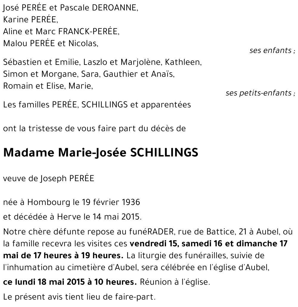 Marie-Josée SCHILLINGS