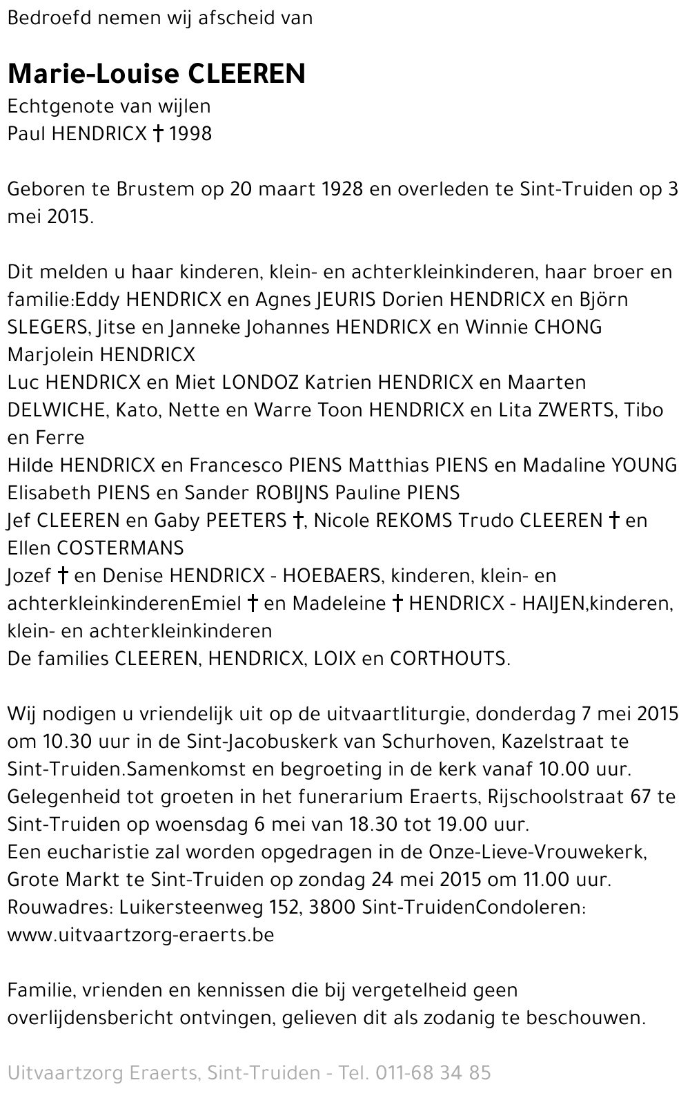 Marie-Louise Cleeren