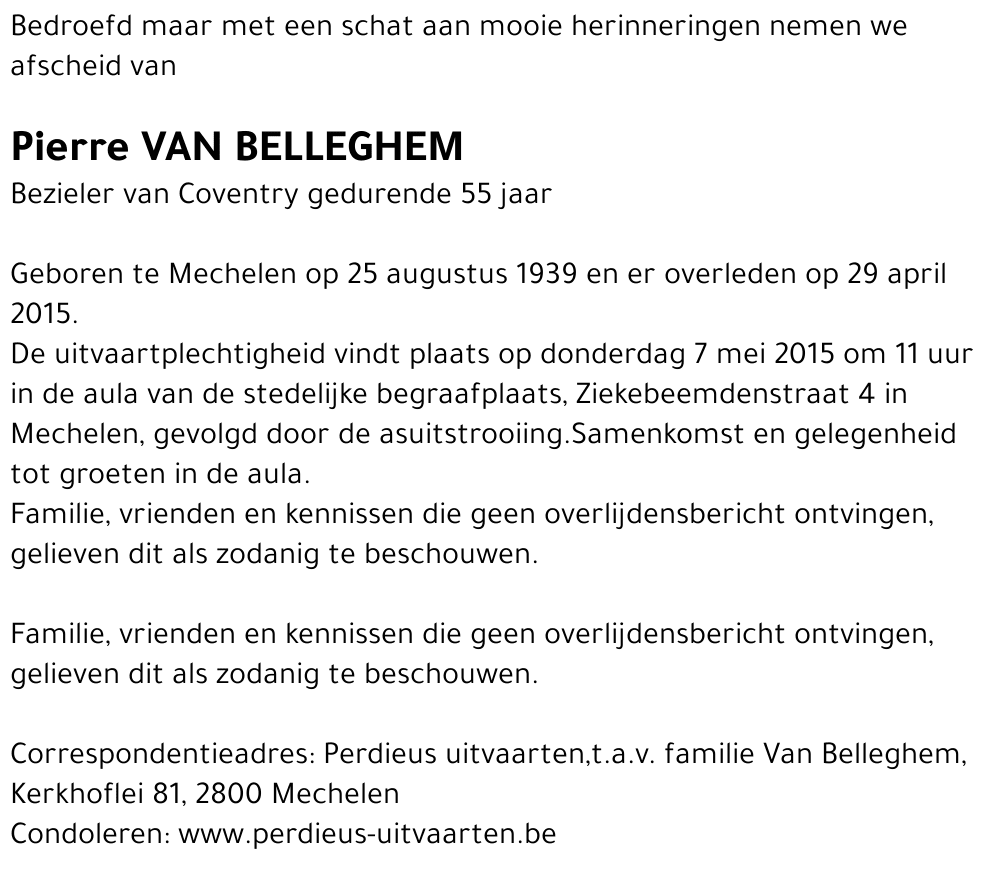 Pierre Van Belleghem