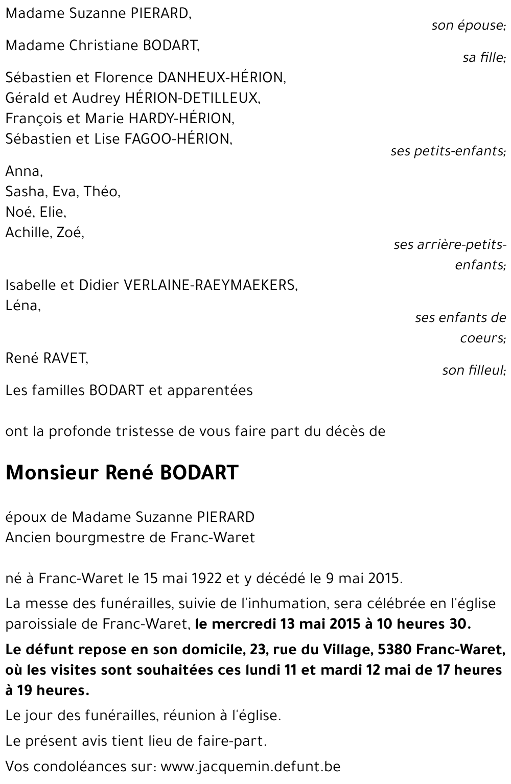 René BODART