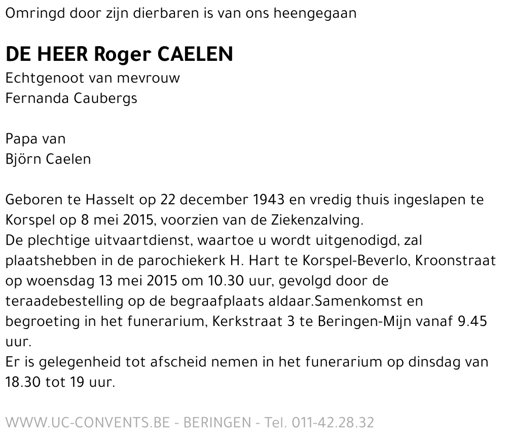 Roger Caelen