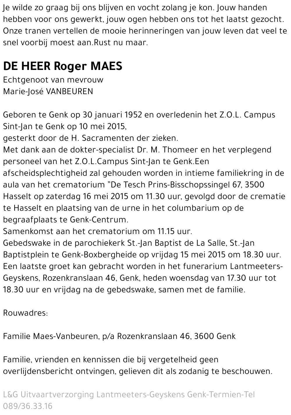 Roger Maes