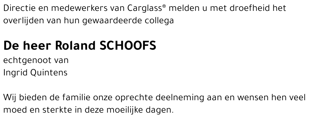 Roland Schoofs