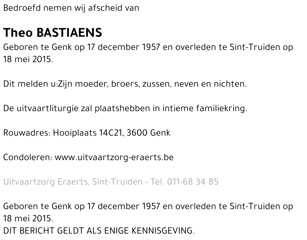Theo Bastiaens