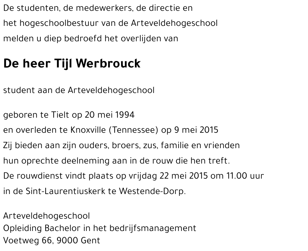 Tijl Werbrouck