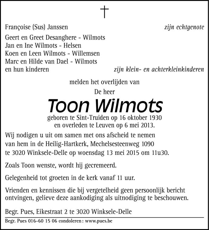 Toon Wilmots