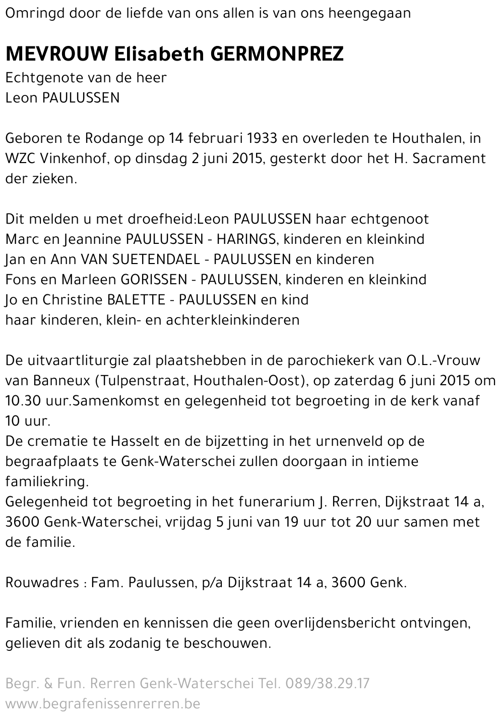 Elisabeth Germonprez