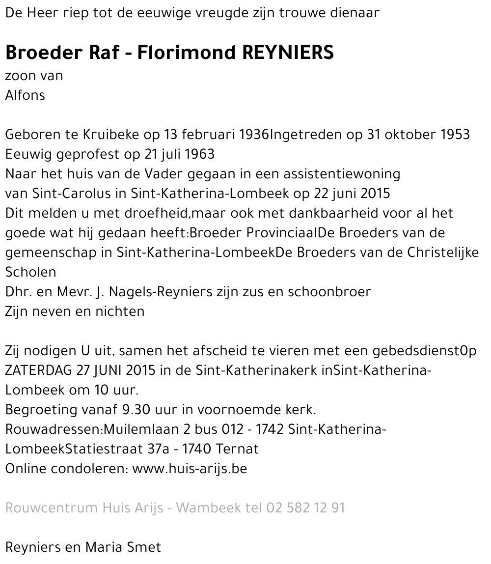 Florimond Reyniers