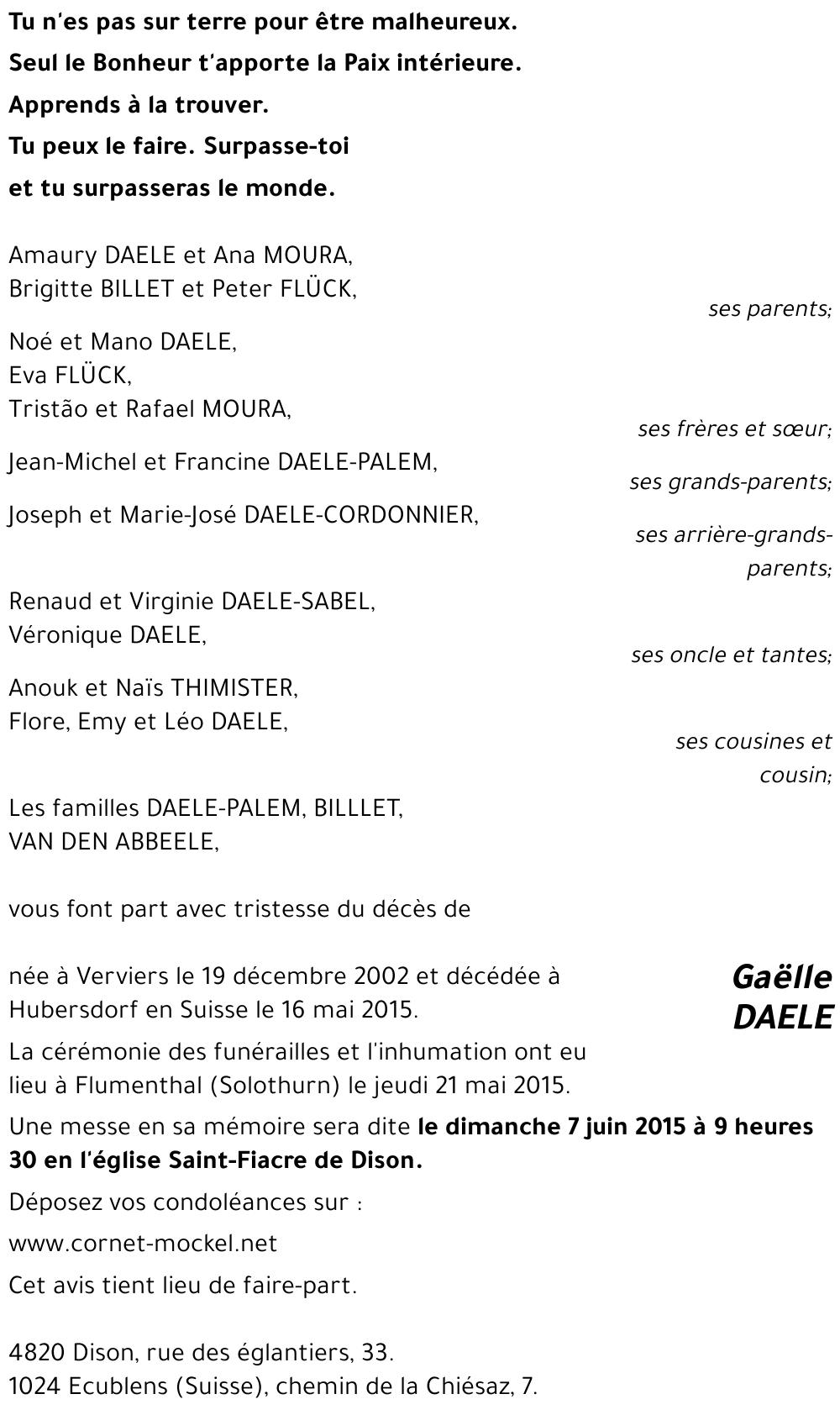 Gaëlle DAELE