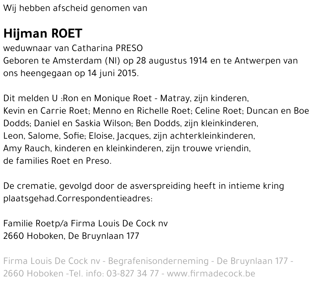 Hijman Roet