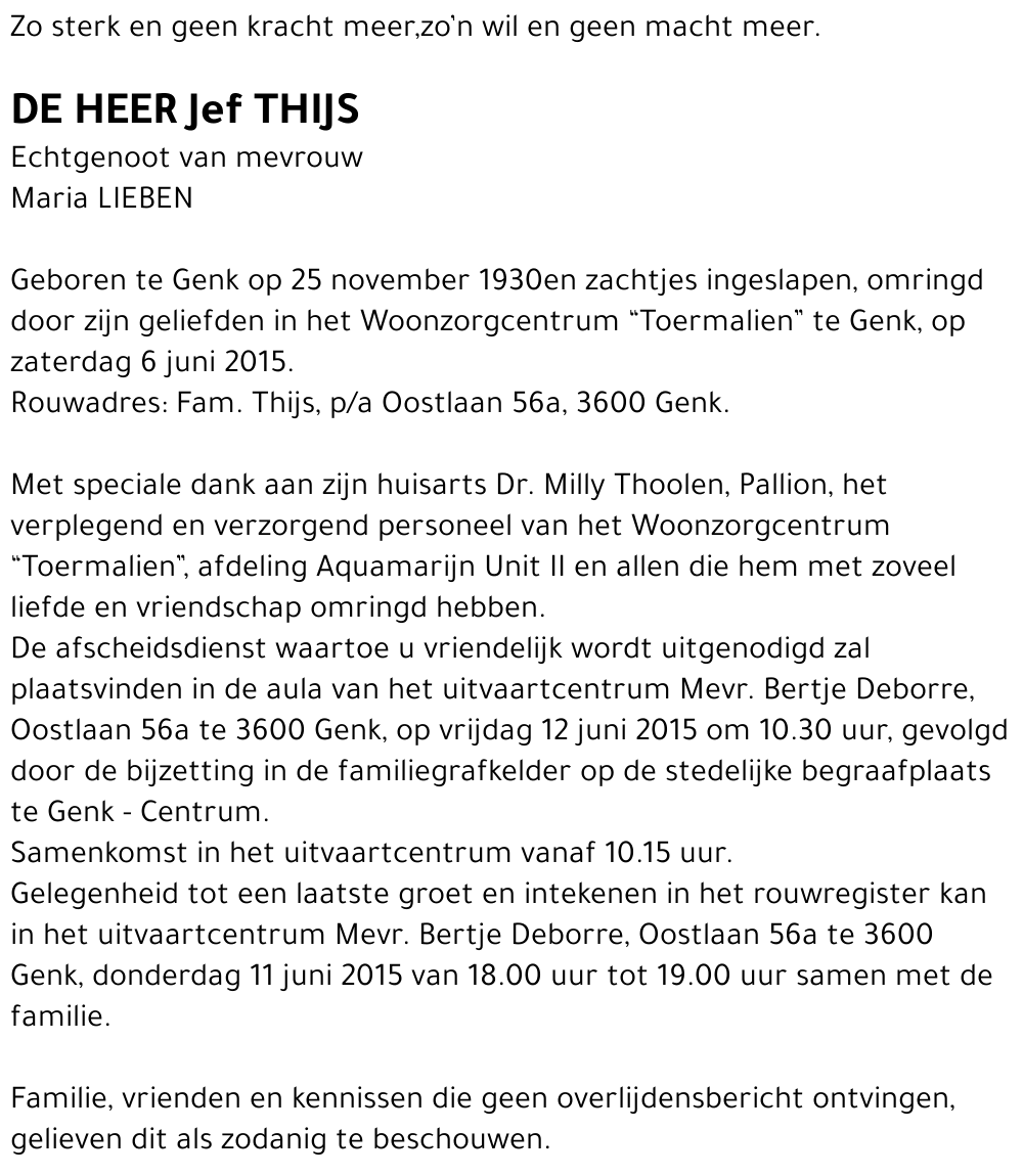 Jef Thijs