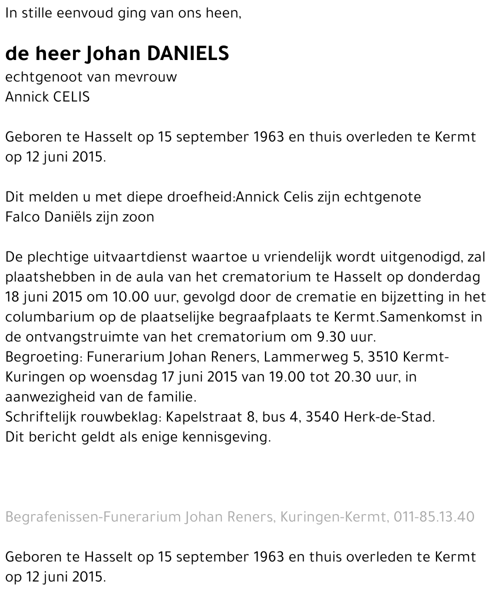 Johan Daniels