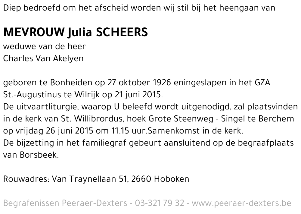 Julia Scheers