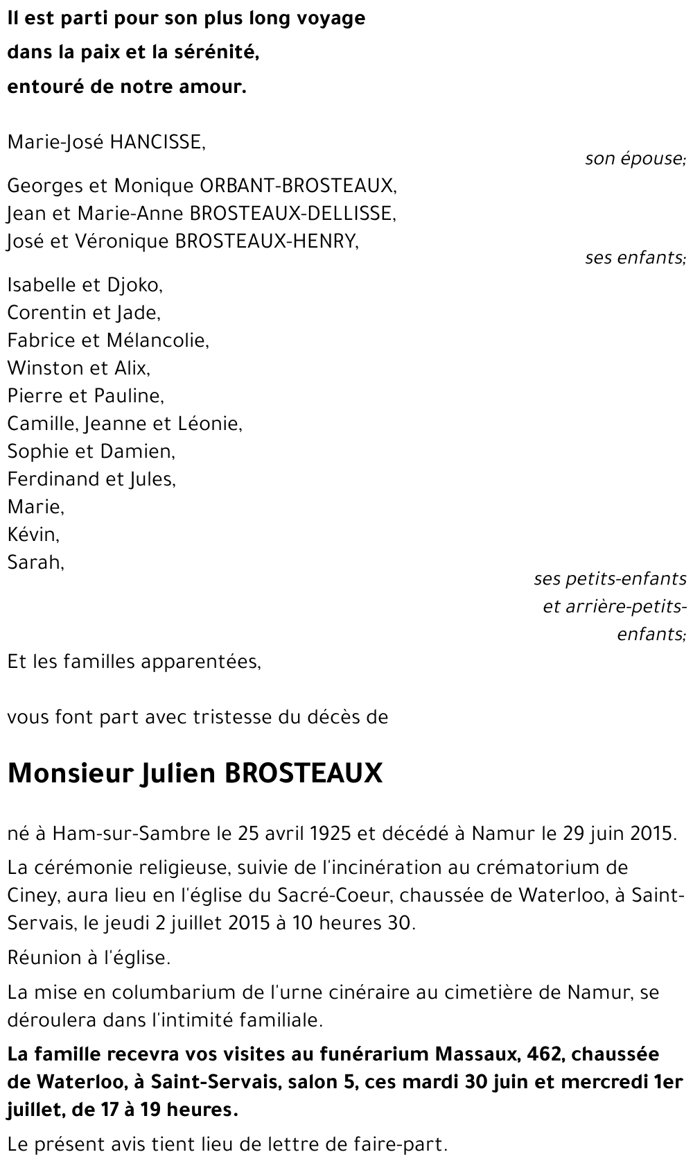 Julien BROSTEAUX