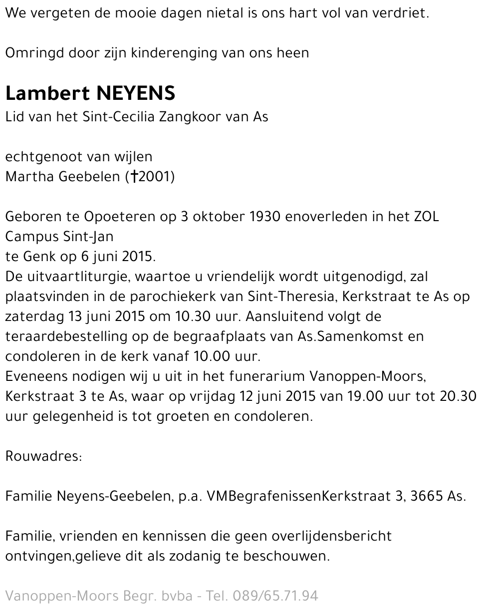 Lambert Neyens