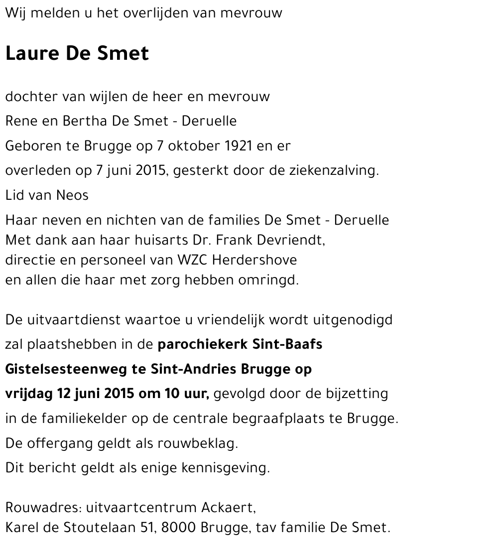 Laure De Smet