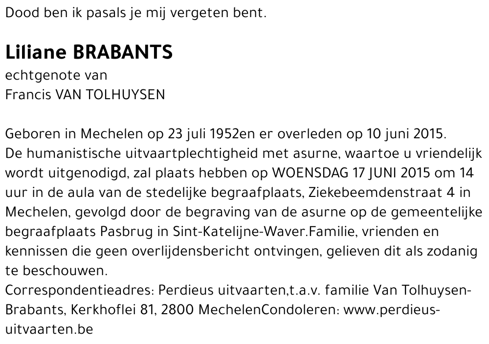 Liliane Brabants