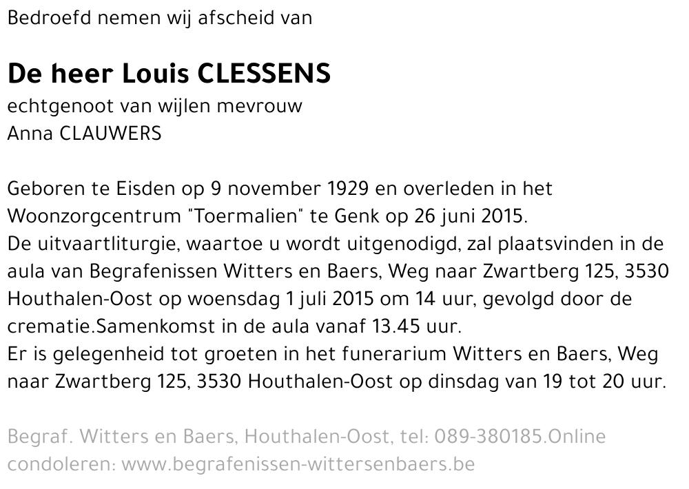 Louis Clessens